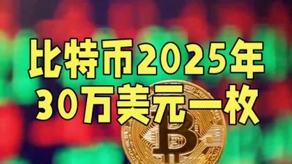 2025年比特币多少钱一个,比特币2025年将到25万美元