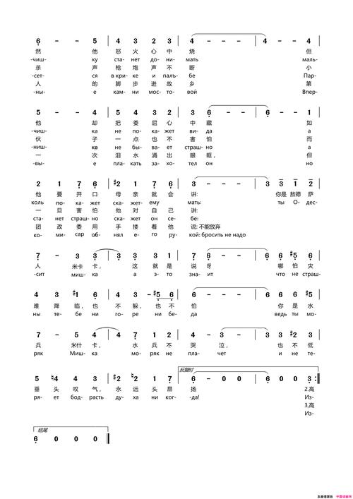 俄罗斯歌曲卡点版,俄罗斯歌曲колыбельная