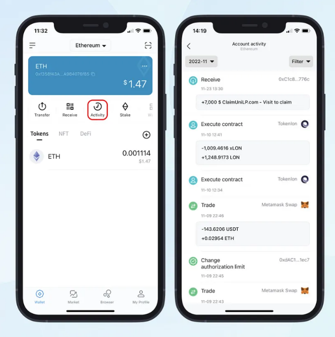imtoken钱包怎么收us(imtoken钱包怎么收erc20)
