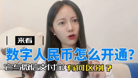 数字人民币和微信支付宝的区别(数字人民币和微信支付宝的区别知乎)