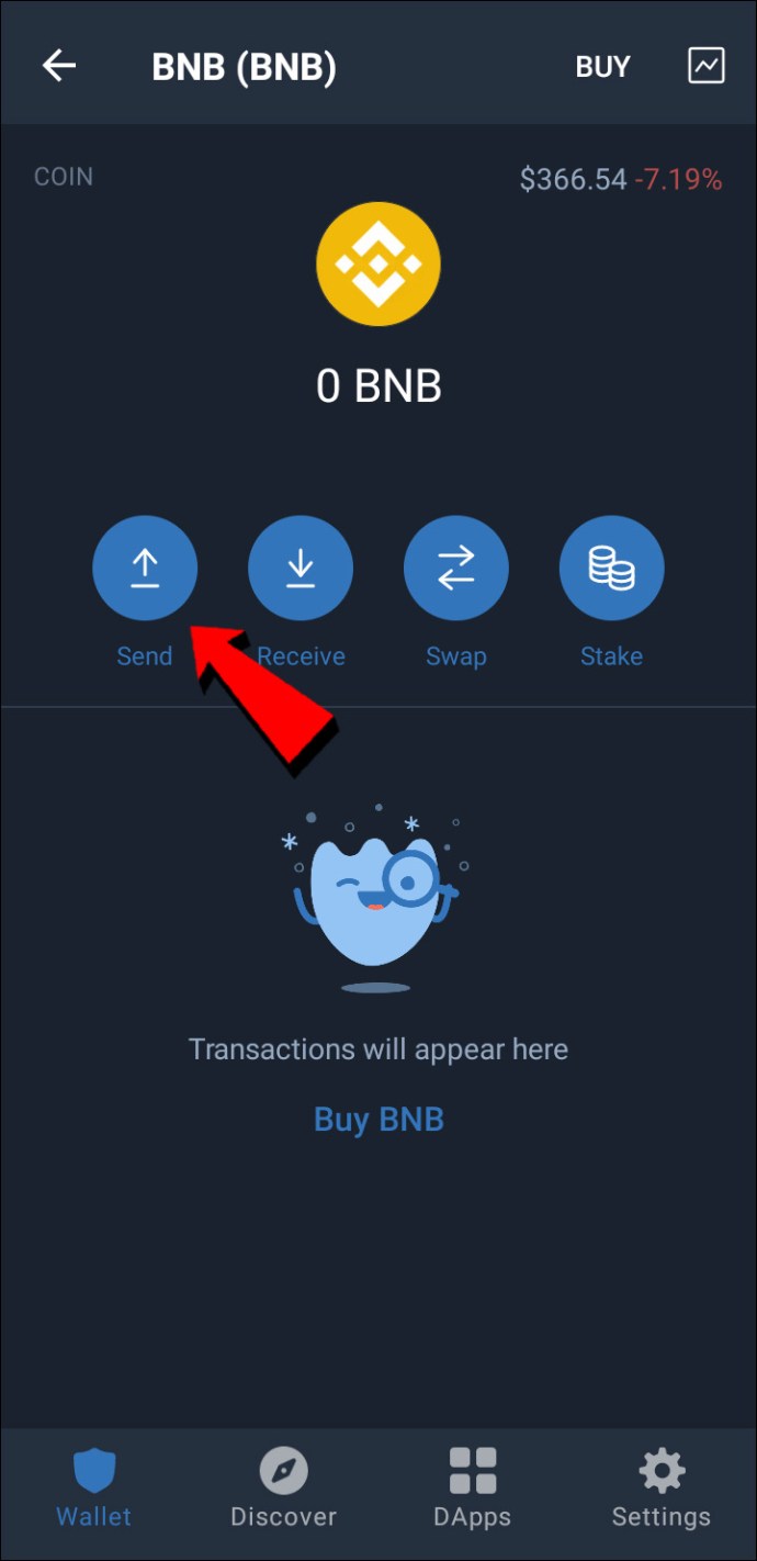 包含tptokenpocket钱包接收bnb的词条