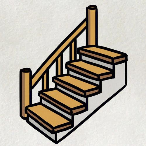 梯子简笔画简笔画-梯子简笔画简笔画图片大全