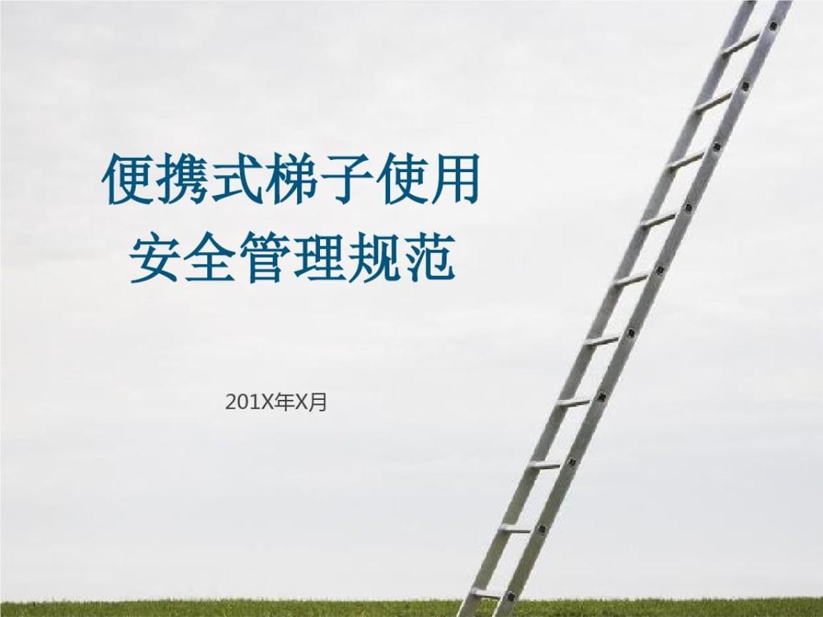关于各种各样的梯子教案ppt的信息