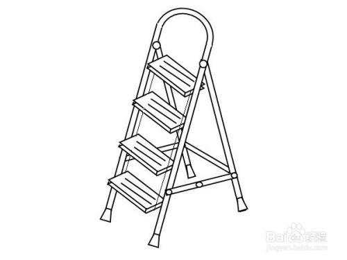 梯子卡通图片简笔画-梯子卡通图片简笔画可爱